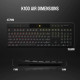 Клавіатура Corsair K100 RGB